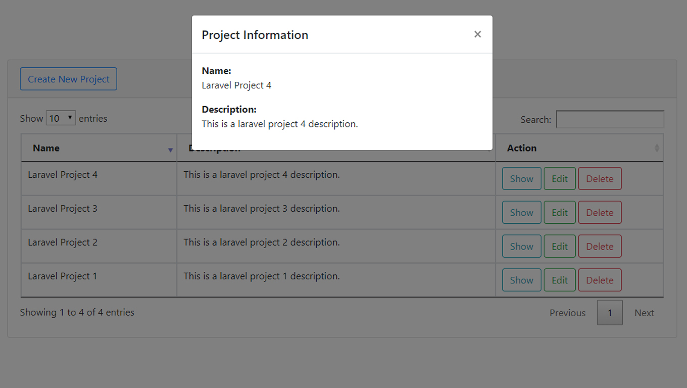 Laravel 7 CRUD Using AJAX And DataTables Tutorial Binaryboxtuts