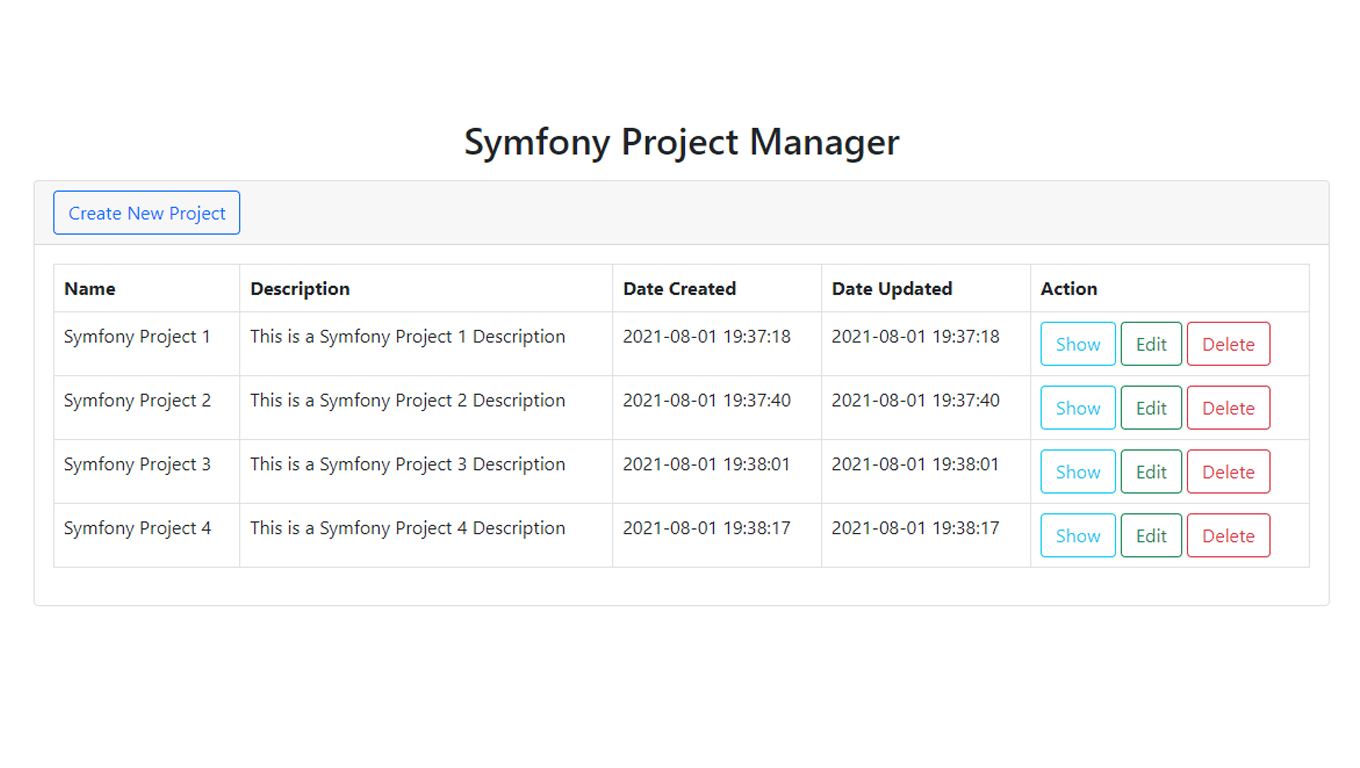 Symfony 5 CRUD App Easy Tutorial - Binaryboxtuts